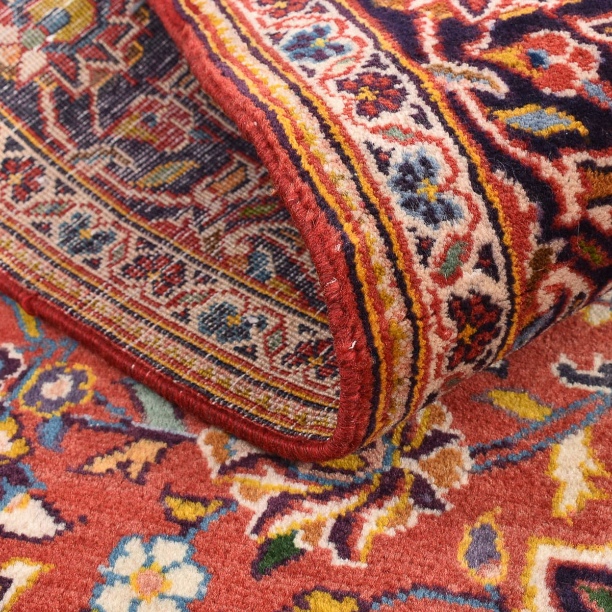 Perzisch tapijt - Keshan - 167 x 114 cm - licht rood