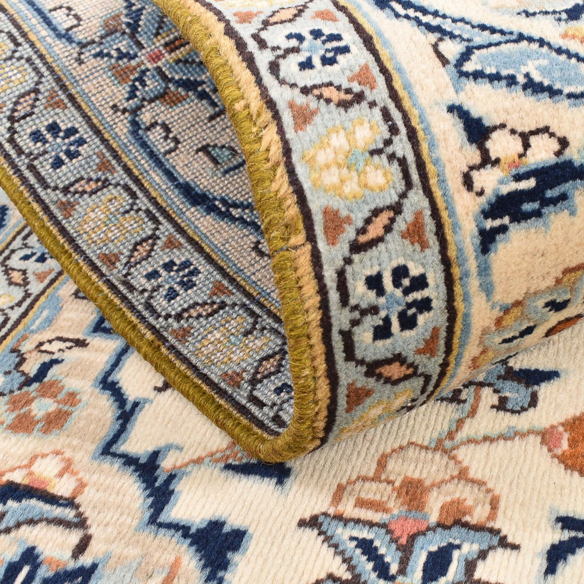 Perzisch tapijt - Keshan - 142 x 97 cm - zand