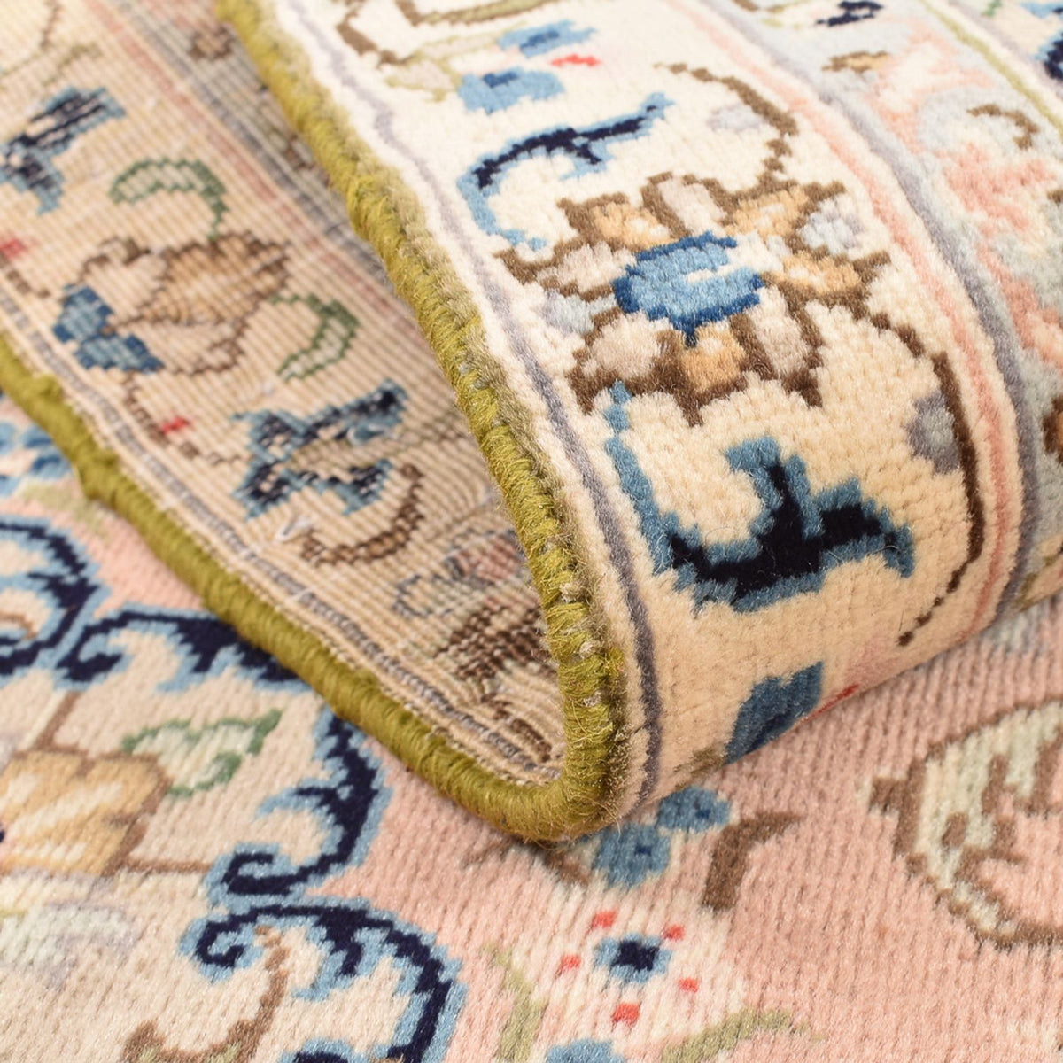 Perzisch tapijt - Keshan - 140 x 95 cm - roze