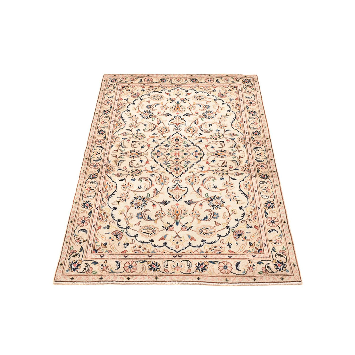 Perzisch tapijt - Keshan - 150 x 98 cm - beige