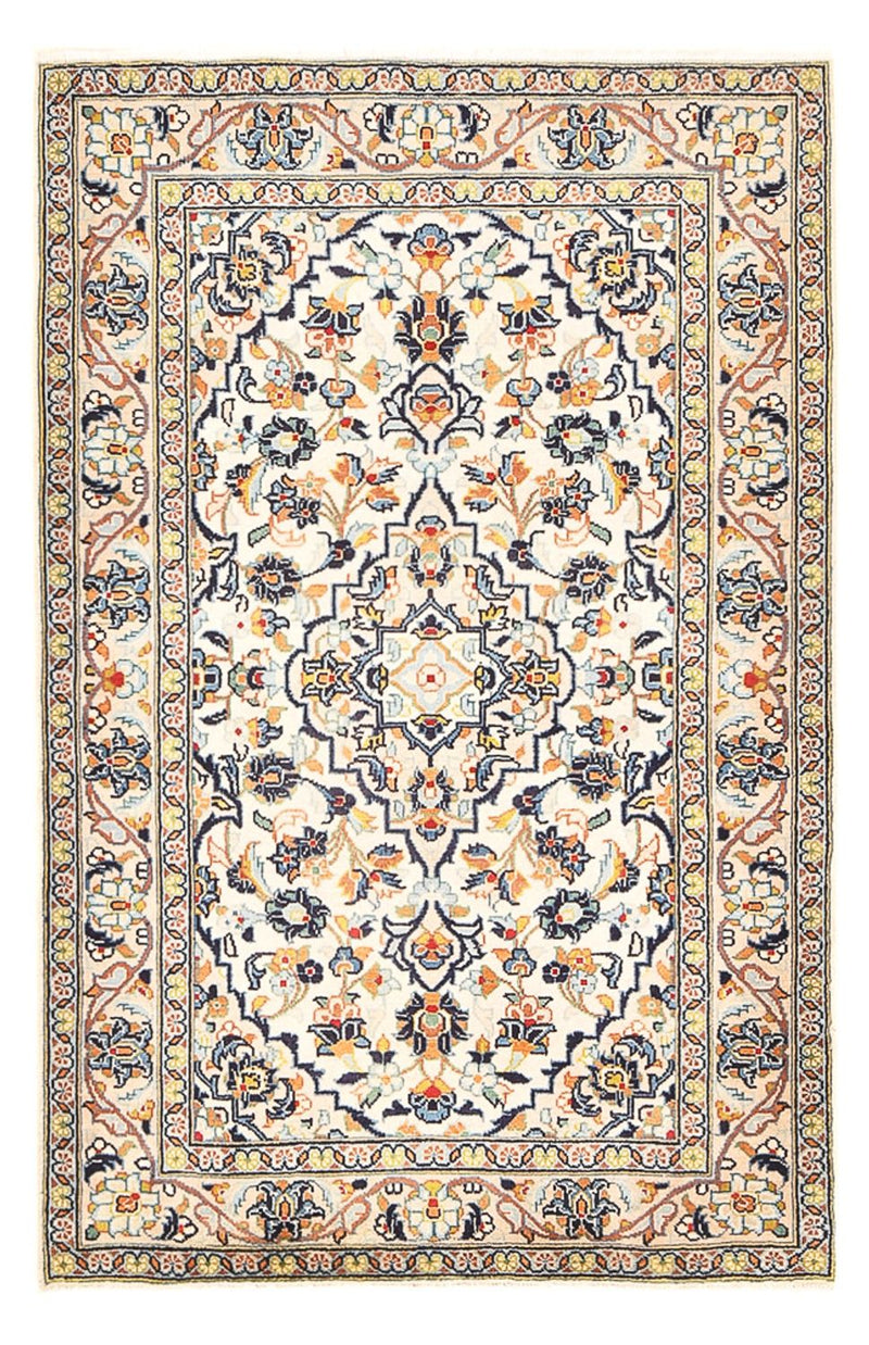 Perzisch tapijt - Keshan - 147 x 95 cm - licht beige