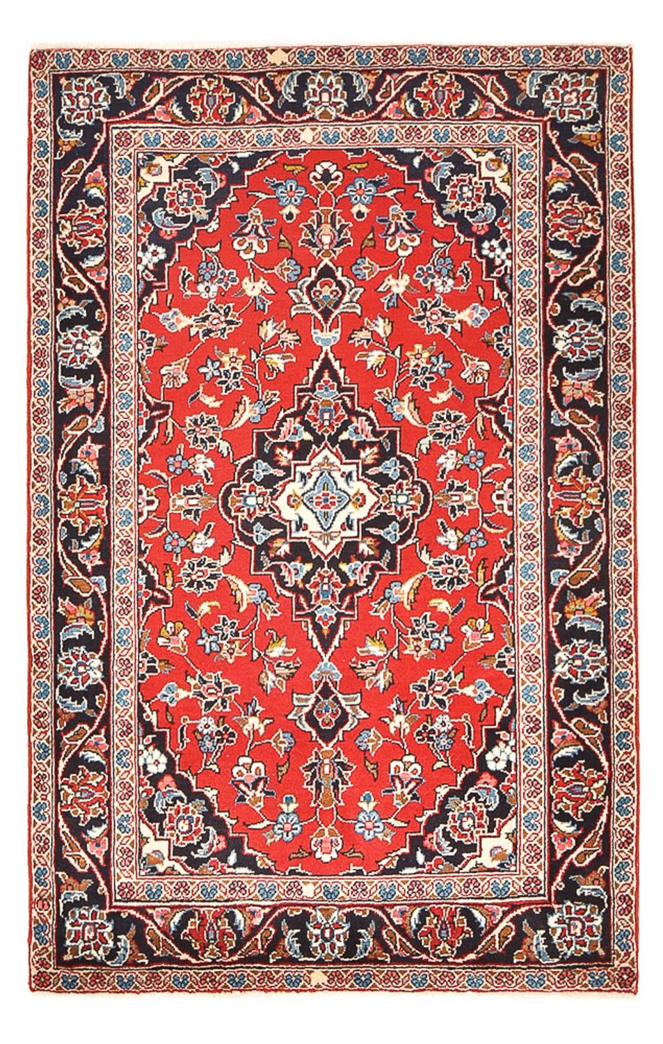 Perzisch tapijt - Keshan - 150 x 93 cm - rood