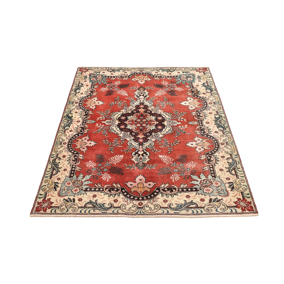 Perzisch tapijt - Tabriz - 183 x 134 cm - rood