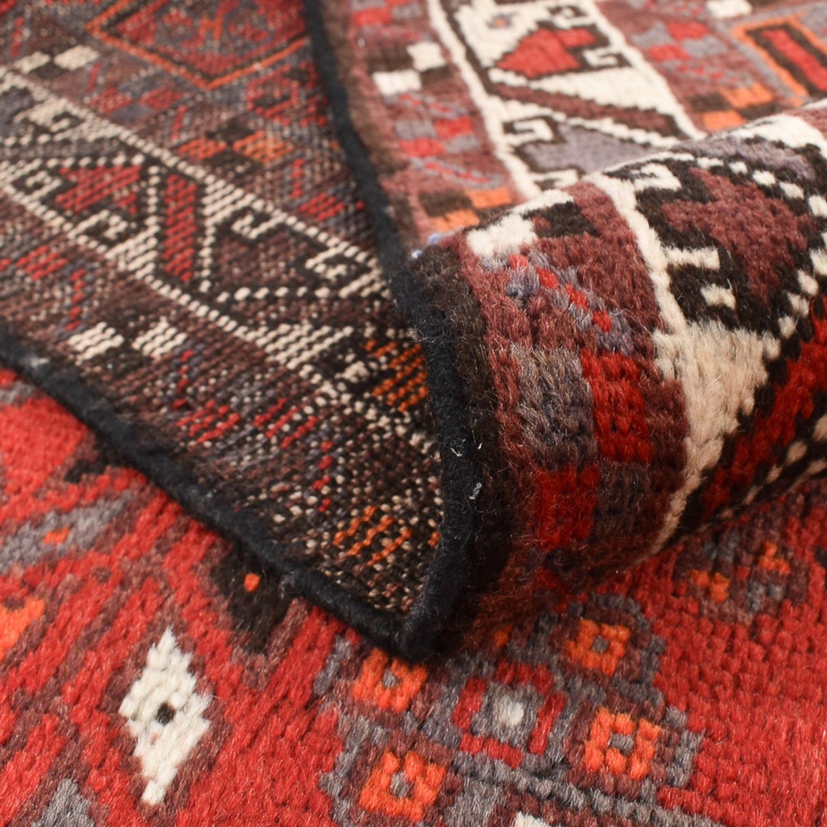 Perzisch Tapijt - Nomadisch vierkant  - 184 x 165 cm - rood