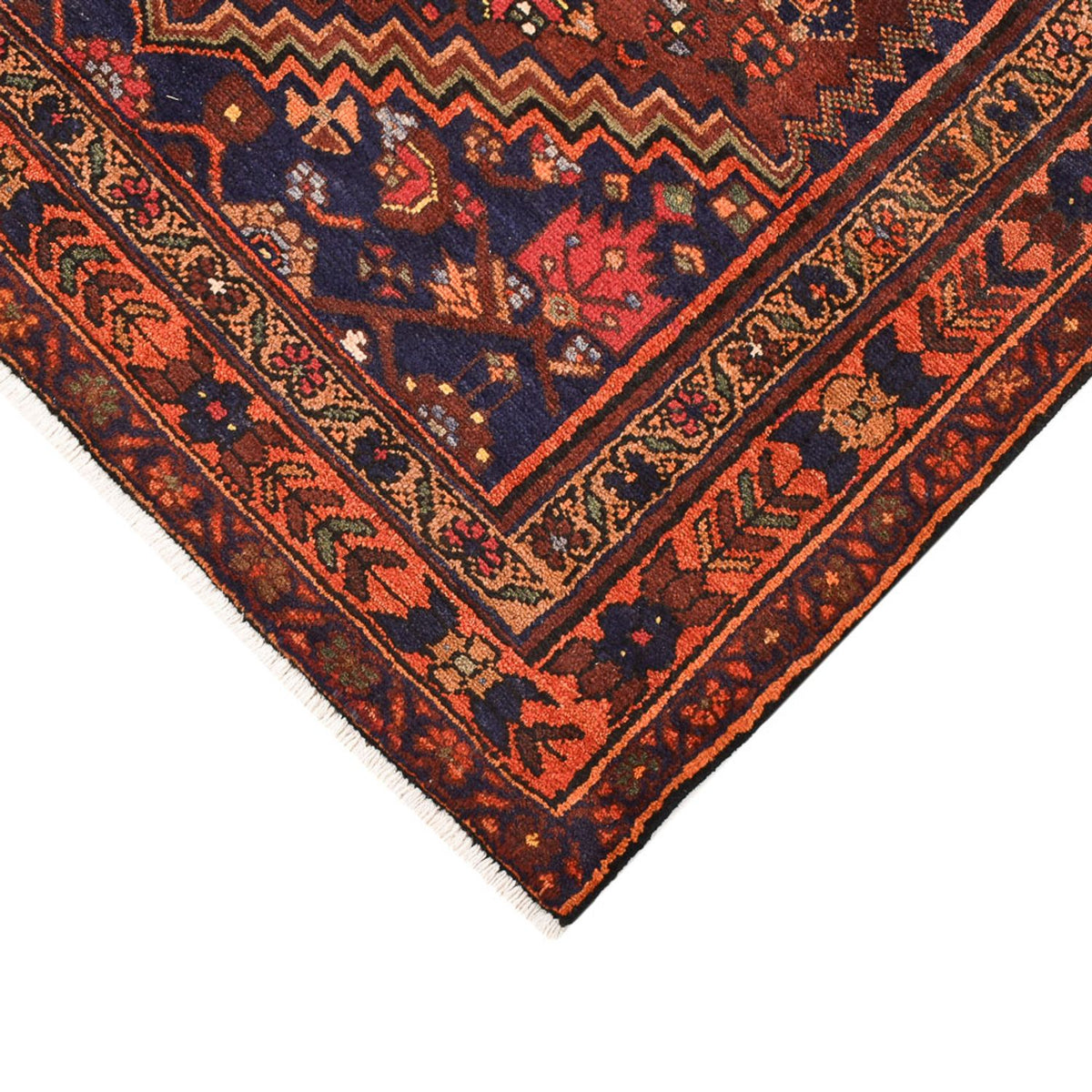 Perzisch tapijt - Bijar - 210 x 130 cm - donkerrood