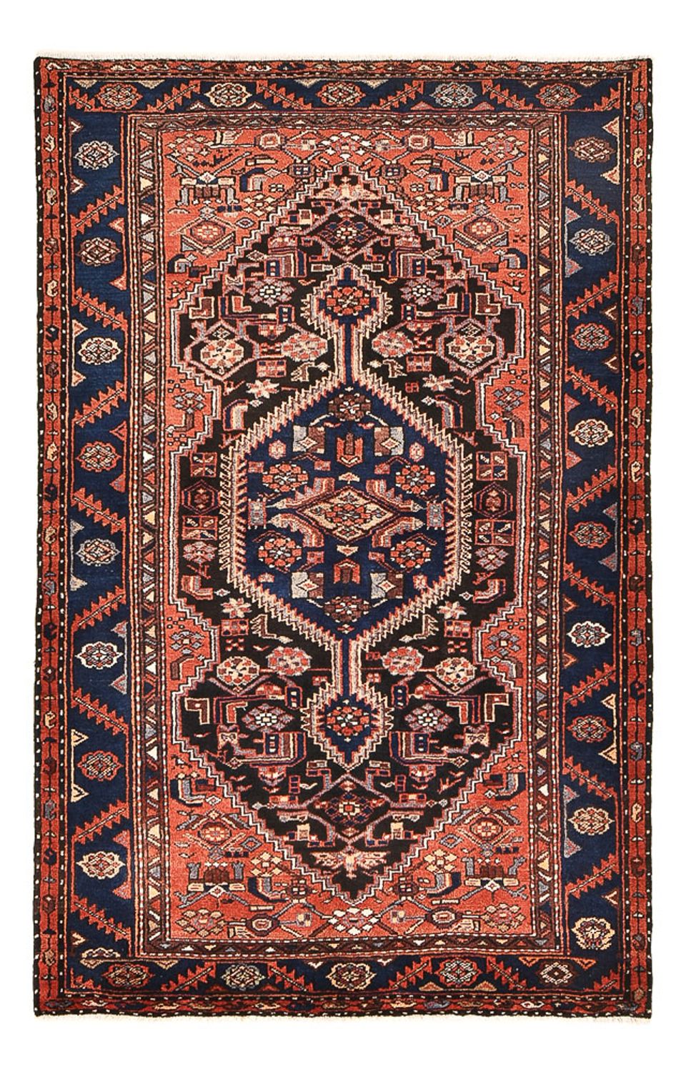 Perzisch tapijt - Bijar - 206 x 132 cm - licht rood