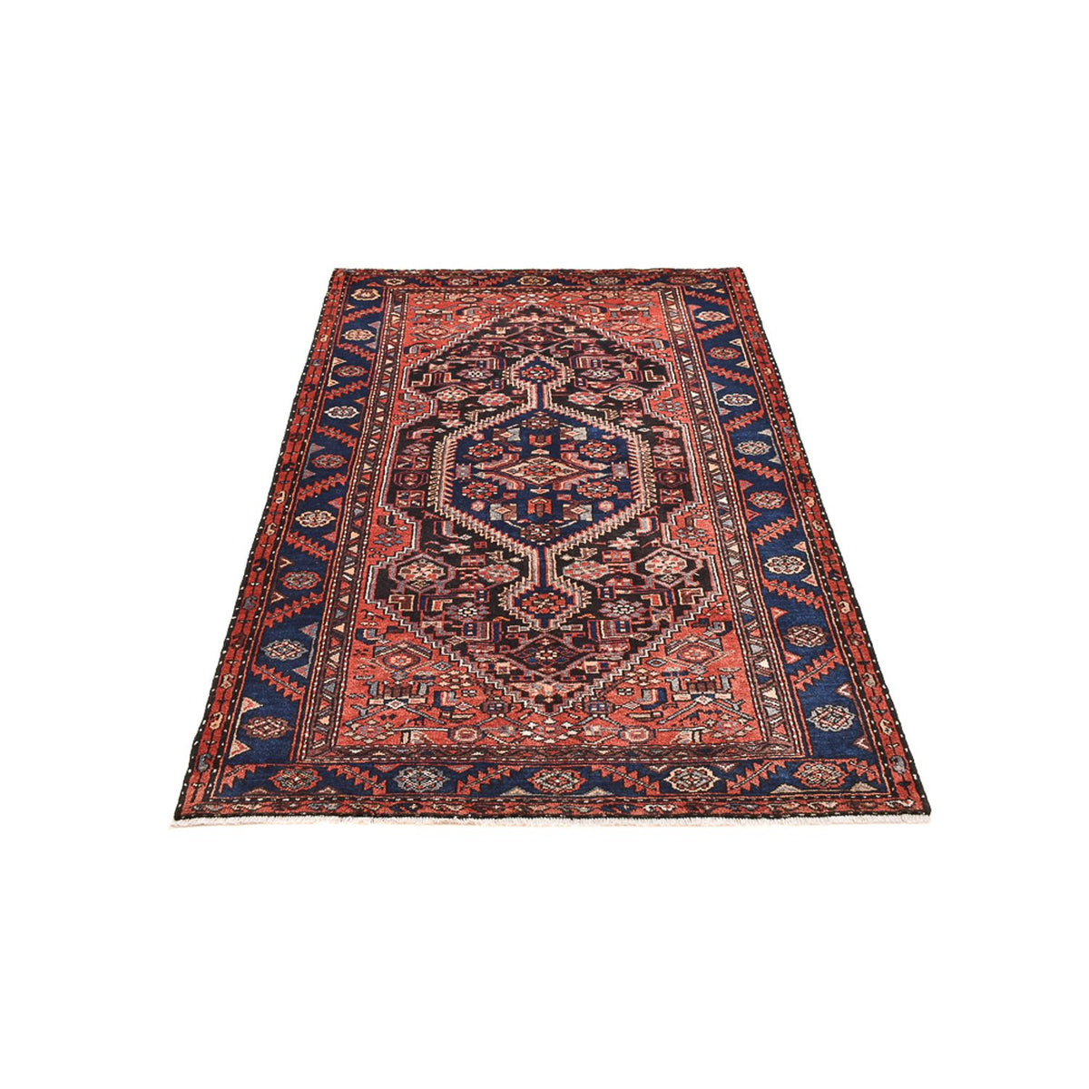Perzisch tapijt - Bijar - 206 x 132 cm - licht rood