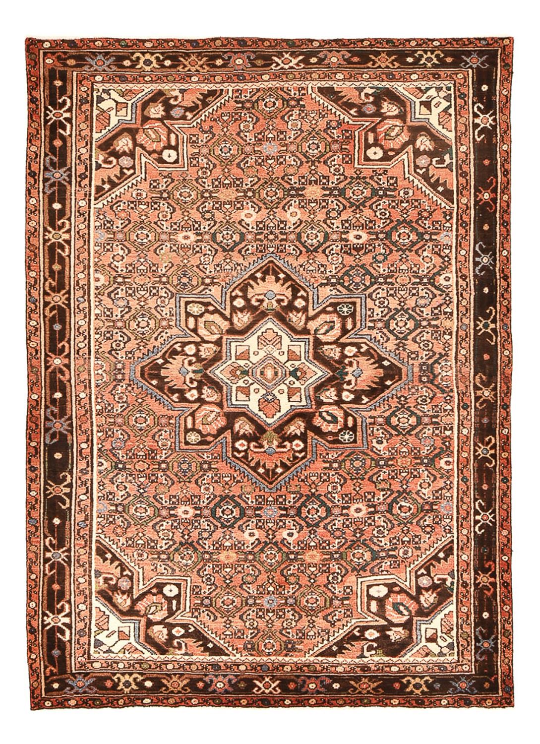 Perzisch Tapijt - Nomadisch - 220 x 156 cm - licht rood