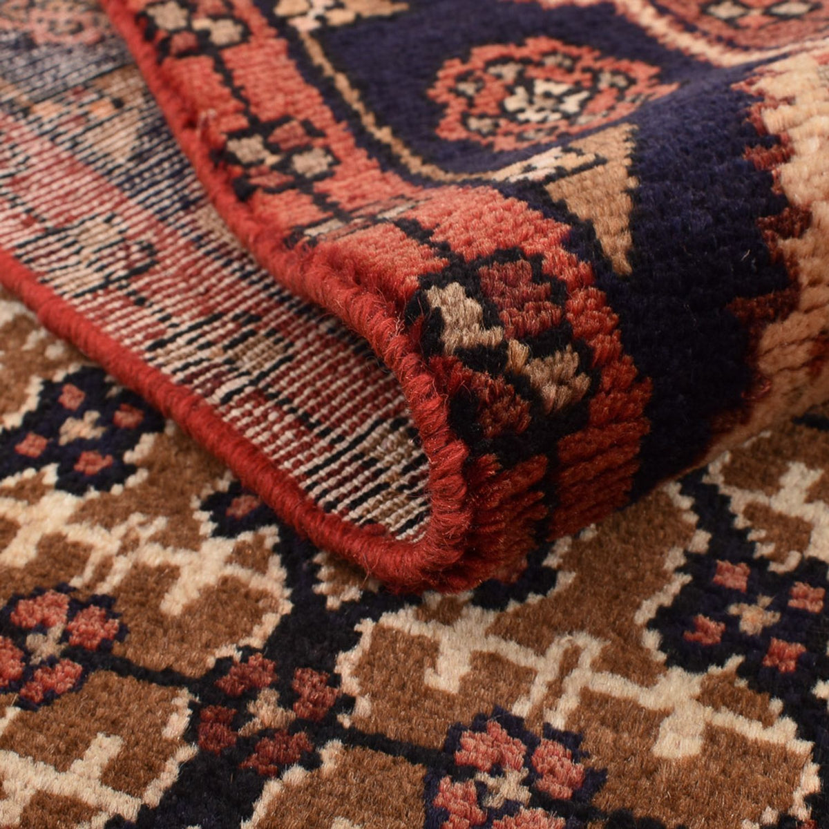 Loper Perzisch Tapijt - Nomadisch - 228 x 120 cm - licht rood