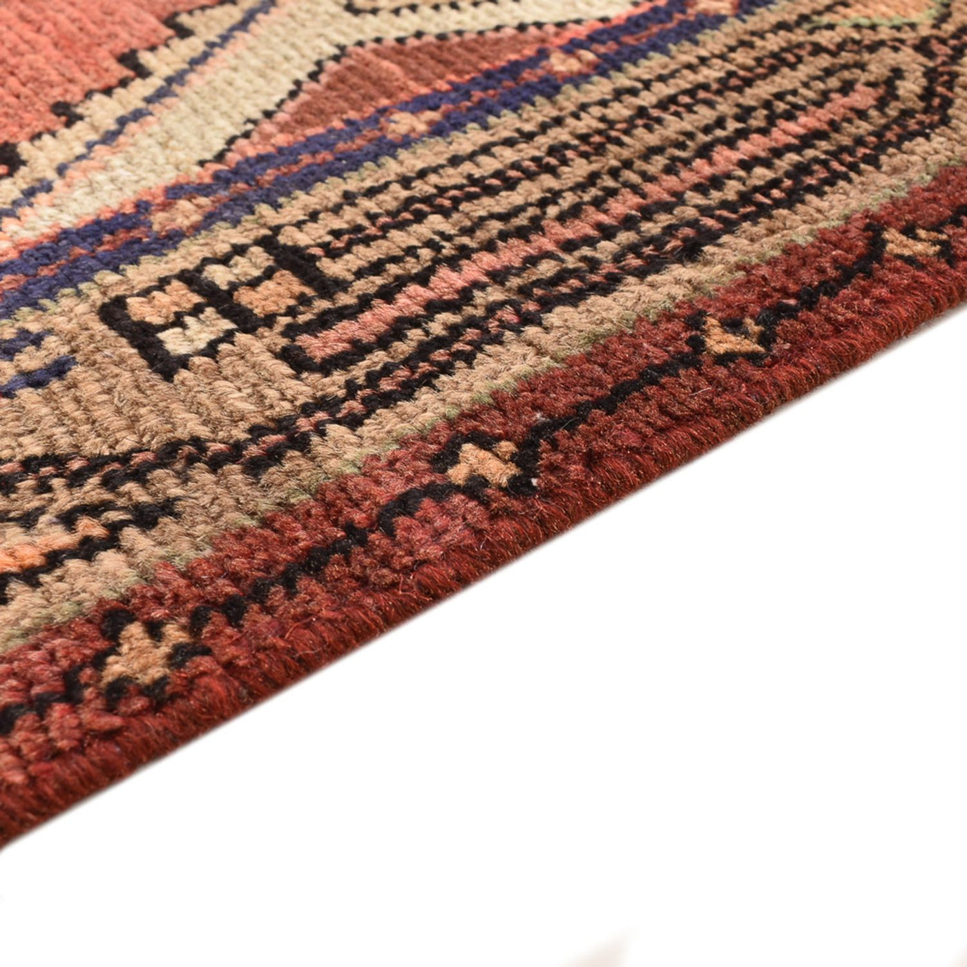 Loper Perzisch Tapijt - Nomadisch - 286 x 80 cm - licht rood