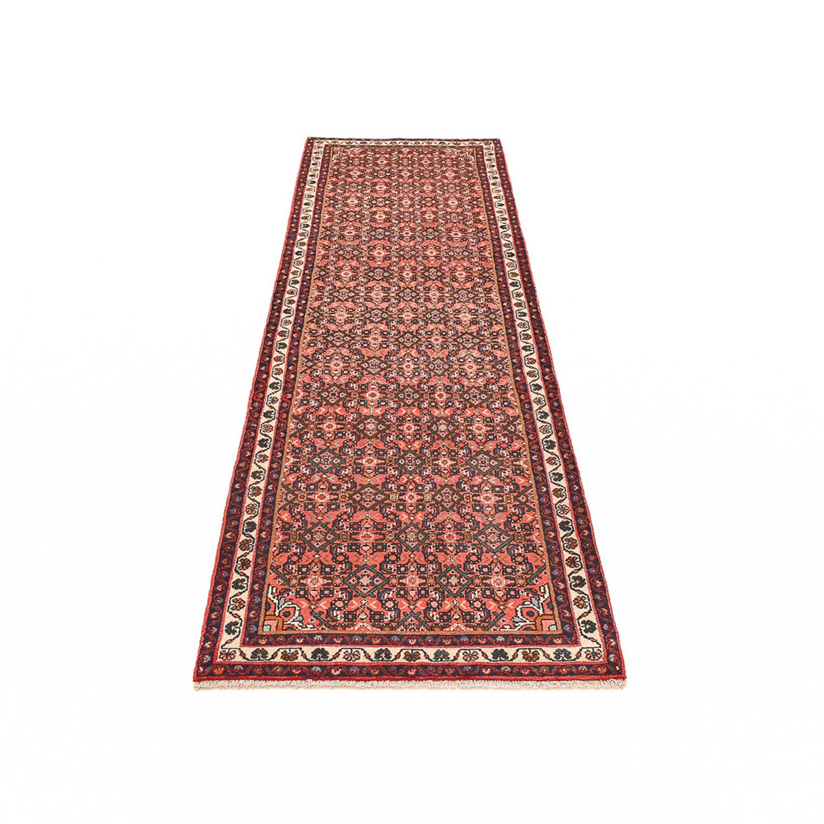 Loper Perzisch Tapijt - Nomadisch - 277 x 85 cm - licht rood