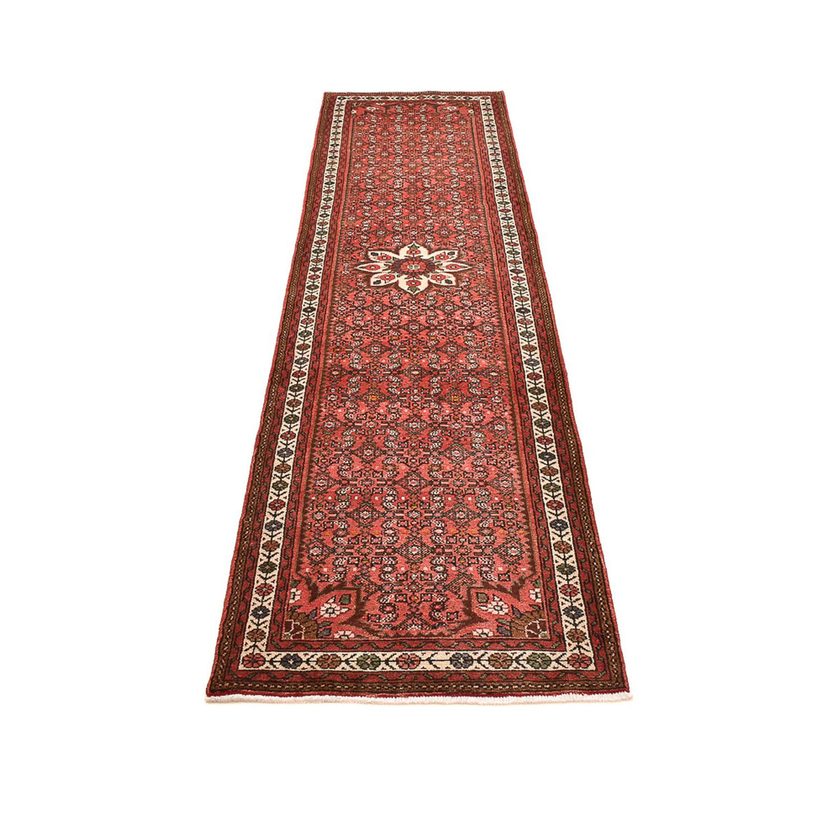 Loper Perzisch Tapijt - Nomadisch - 300 x 79 cm - licht rood