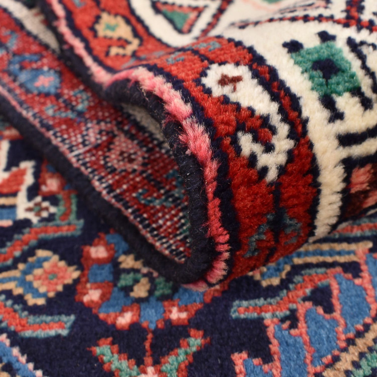 Loper Perzisch Tapijt - Nomadisch - 303 x 81 cm - veelkleurig