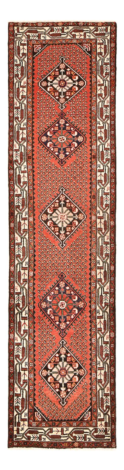 Loper Perzisch Tapijt - Nomadisch - 302 x 83 cm - licht rood