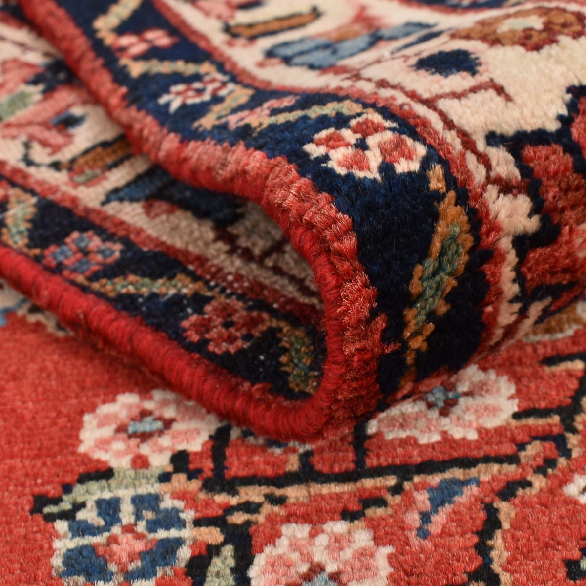 Loper Perzisch Tapijt - Nomadisch - 408 x 90 cm - licht rood