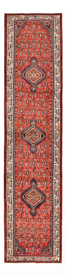Loper Perzisch Tapijt - Nomadisch - 373 x 87 cm - rood