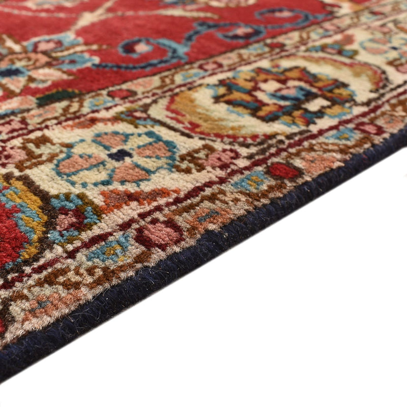 Loper Perzisch tapijt - Tabriz - 398 x 72 cm - rood