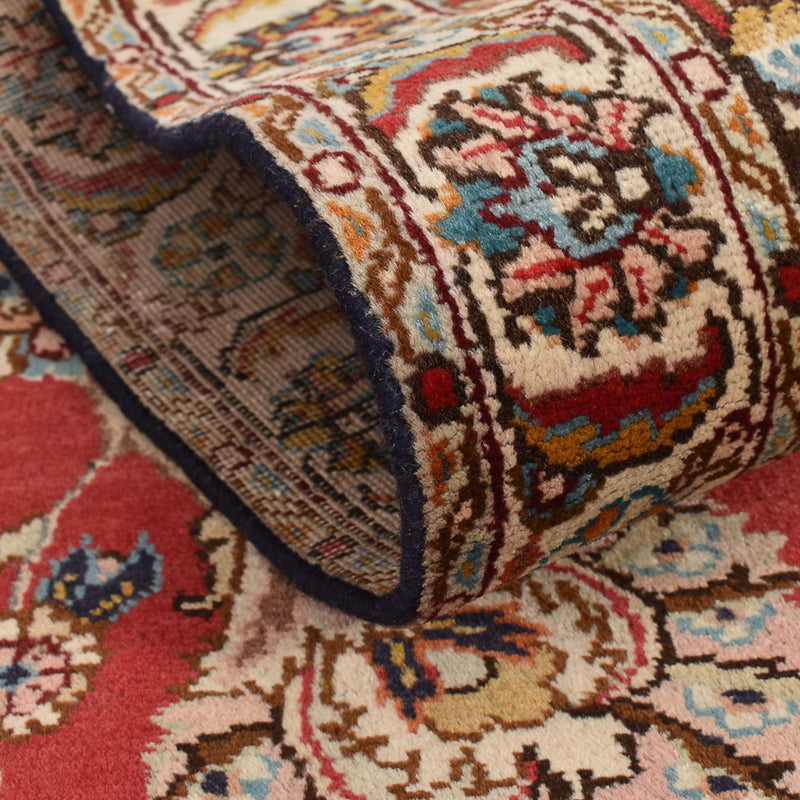 Loper Perzisch tapijt - Tabriz - 398 x 72 cm - rood