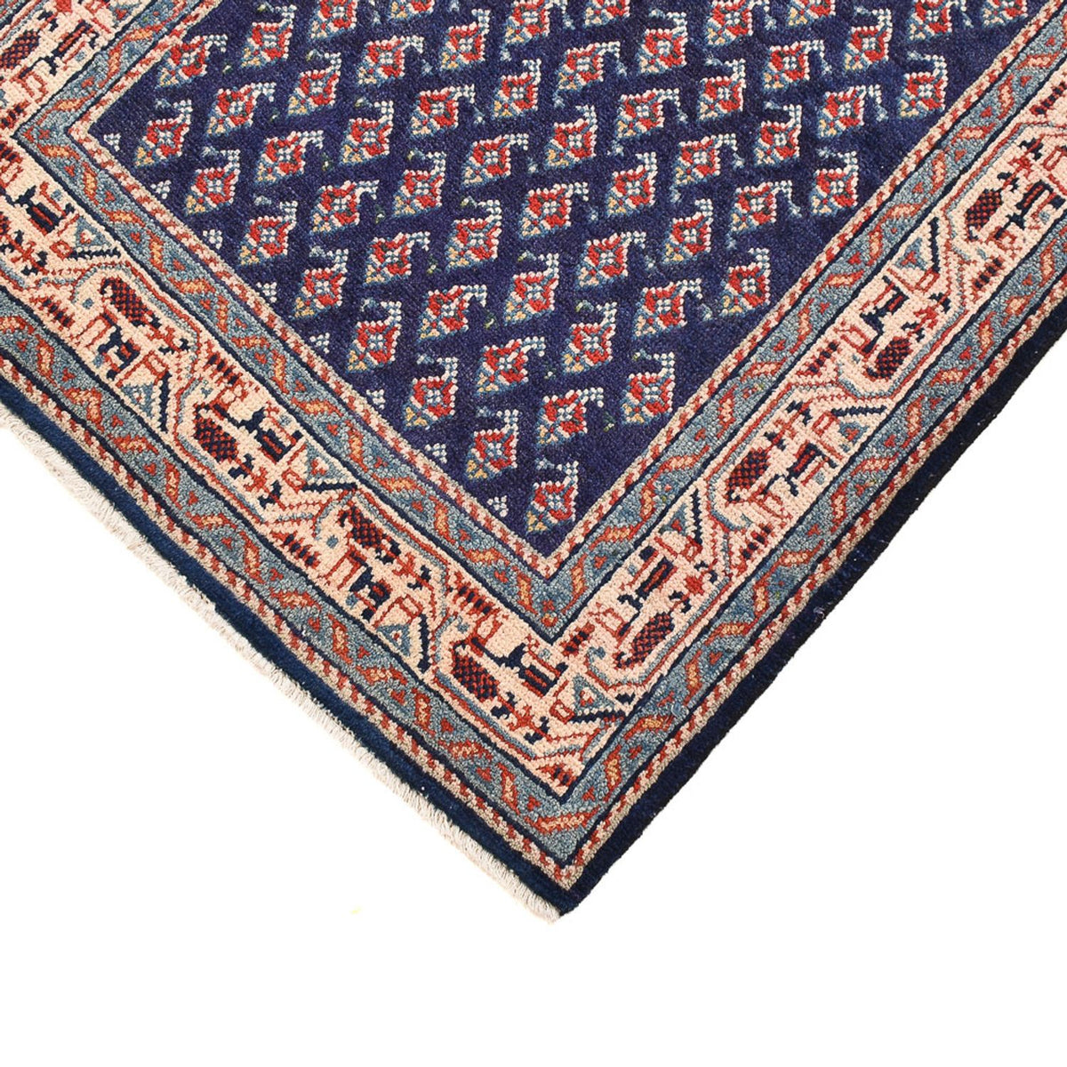 Loper Perzisch tapijt - Mir - 230 x 75 cm - paars