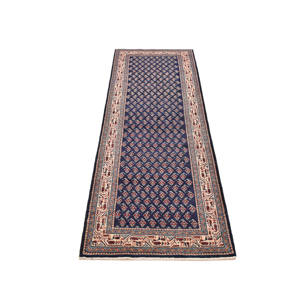 Loper Perzisch tapijt - Mir - 230 x 75 cm - paars