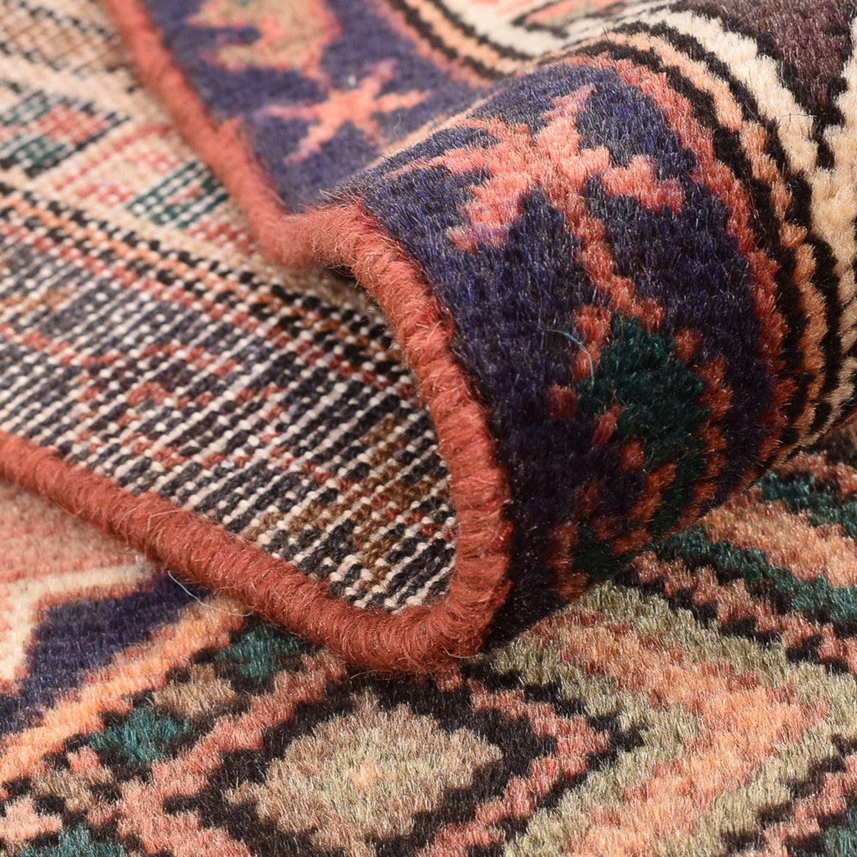 Loper Perzisch Tapijt - Nomadisch - 210 x 77 cm - licht rood