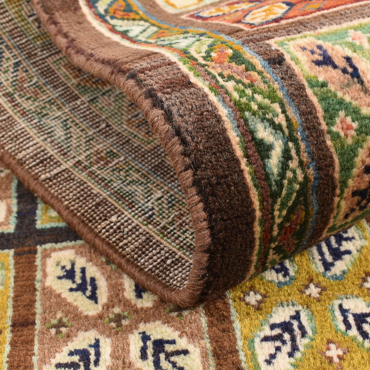 Loper Perzisch tapijt - Klassiek - 202 x 67 cm - lichtgroen