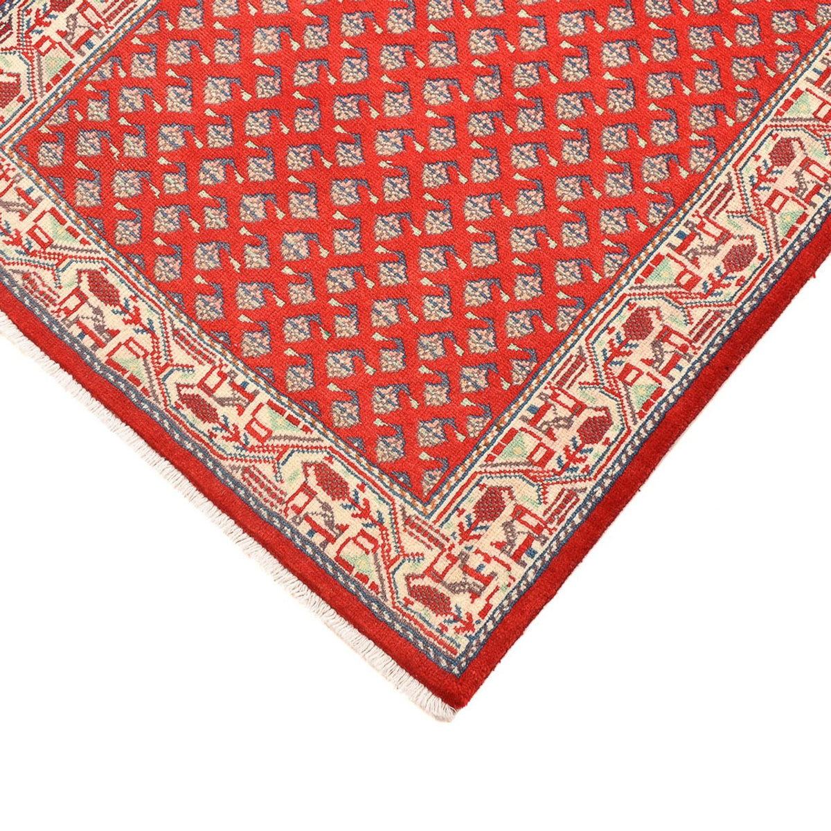 Loper Perzisch tapijt - Mir - 200 x 76 cm - rood