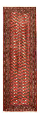 Loper Turkaman tapijt - 197 x 60 cm - rood