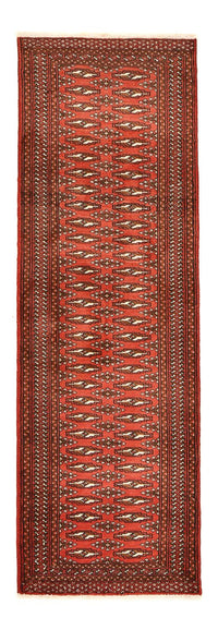 Loper Turkaman tapijt - 197 x 60 cm - rood