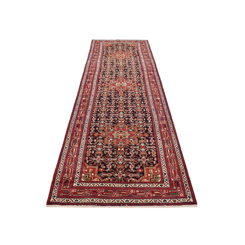 Loper Perzisch Tapijt - Nomadisch - 403 x 120 cm - licht rood