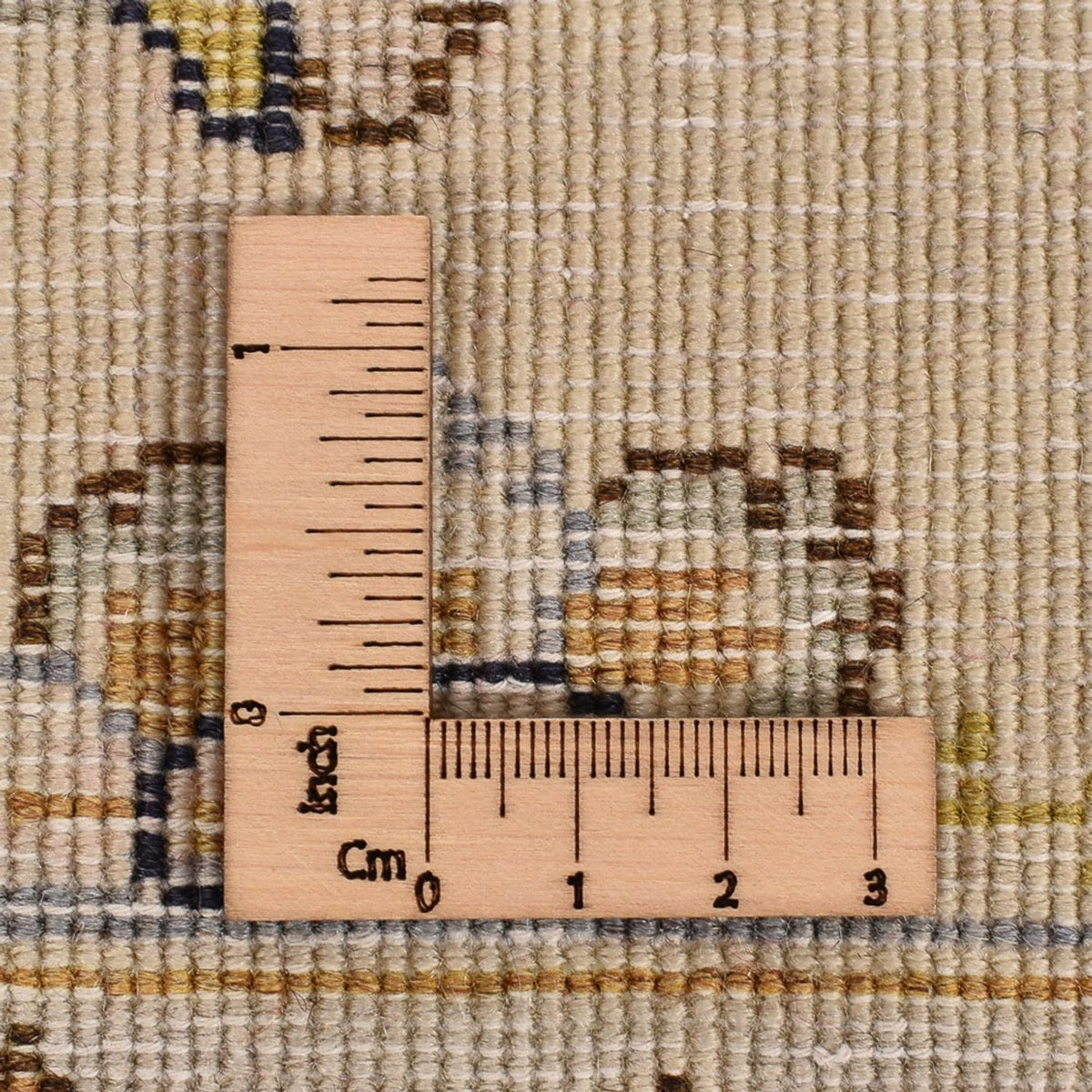 Loper Perzisch tapijt - Keshan - 385 x 98 cm - beige