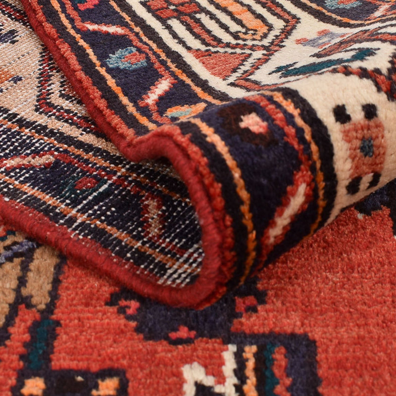 Loper Perzisch Tapijt - Nomadisch - 388 x 108 cm - rood