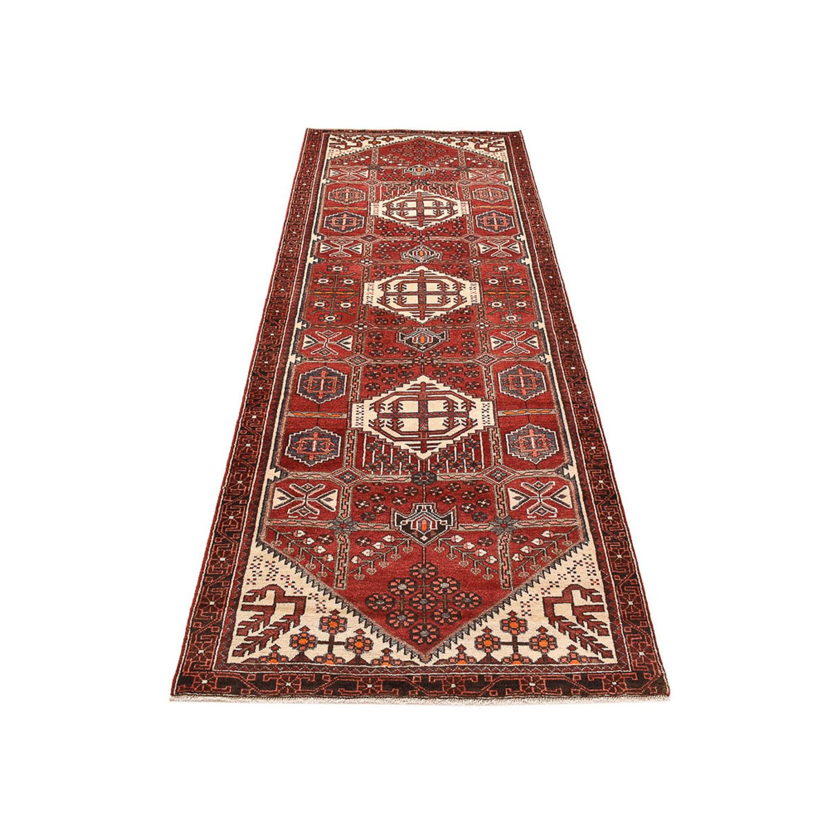 Loper Perzisch Tapijt - Nomadisch - 297 x 103 cm - rood