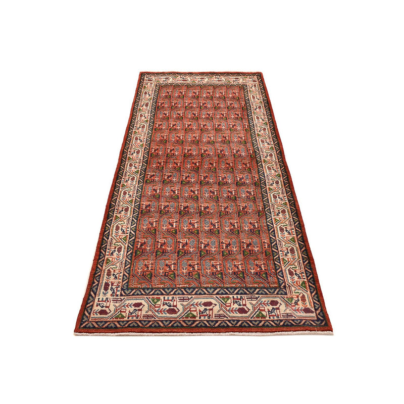 Loper Perzisch tapijt - Mir - 245 x 100 cm - licht rood