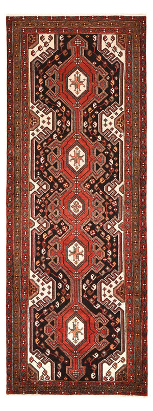 Loper Perzisch Tapijt - Nomadisch - 283 x 104 cm - rood