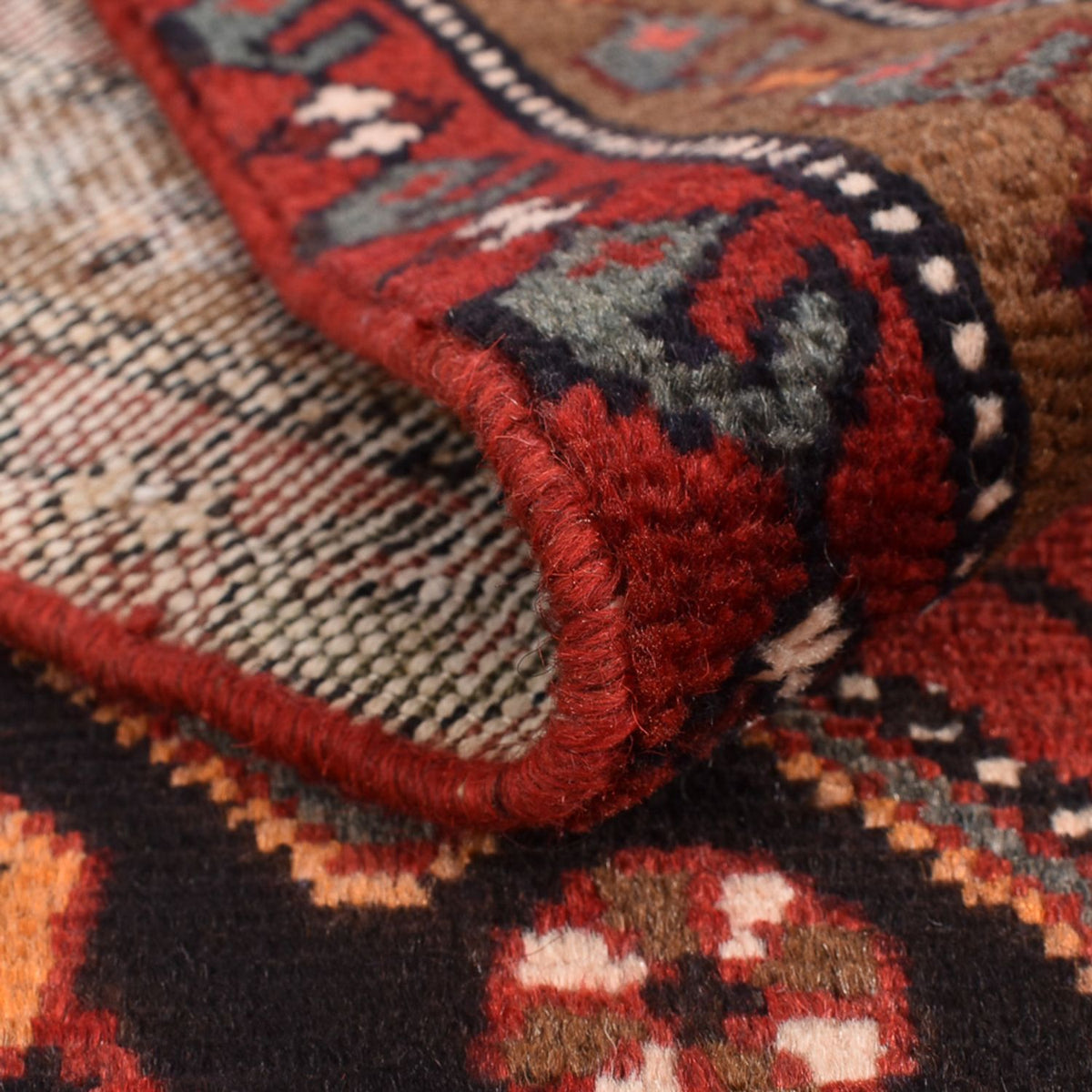 Loper Perzisch Tapijt - Nomadisch - 283 x 104 cm - rood