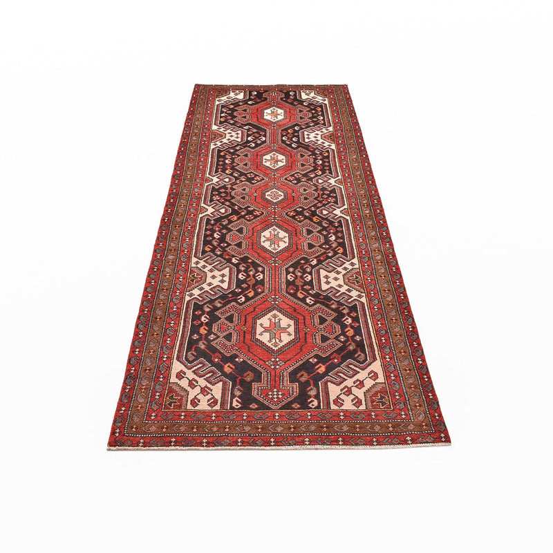 Loper Perzisch Tapijt - Nomadisch - 283 x 104 cm - rood