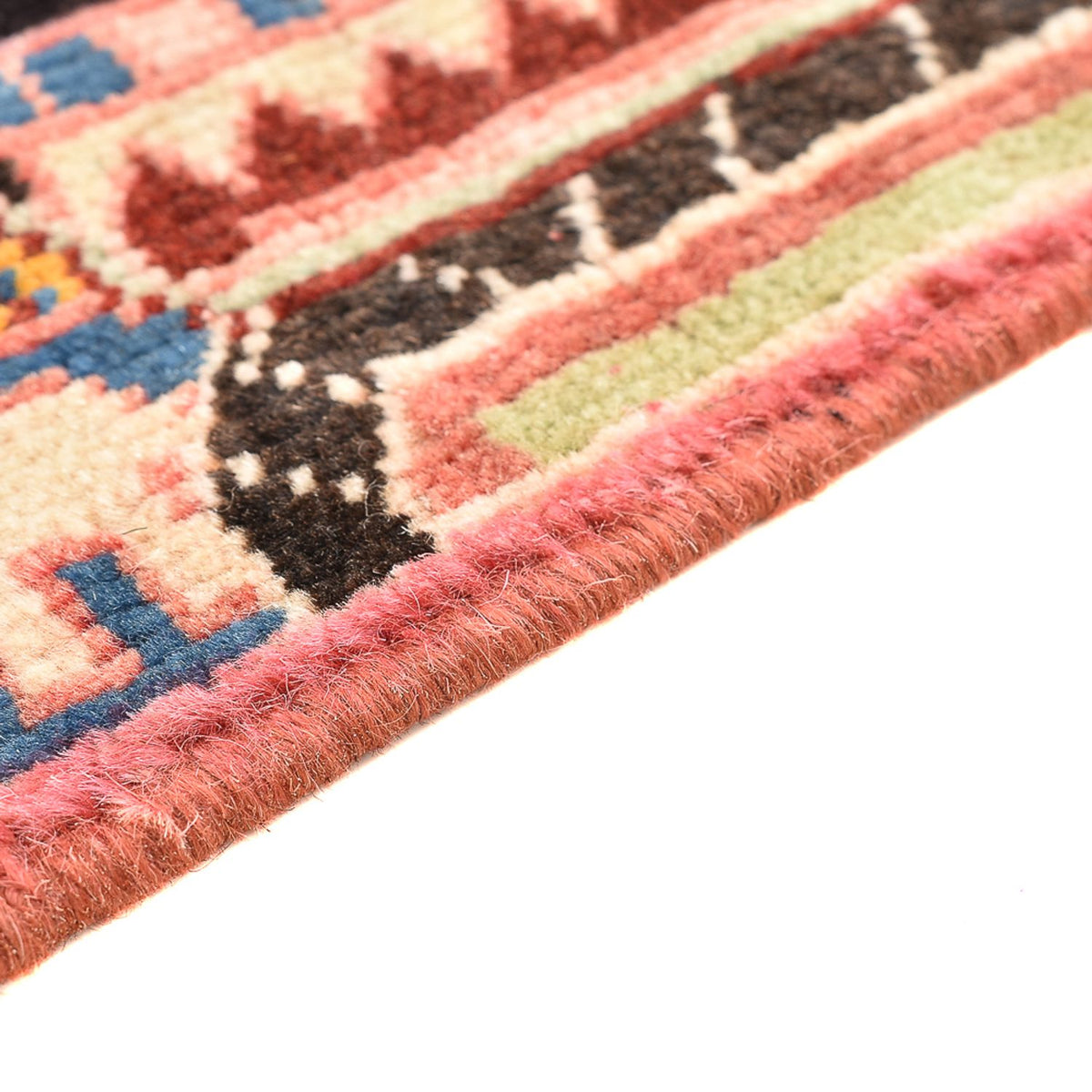 Perzisch Tapijt - Nomadisch - 132 x 92 cm - donkerblauw