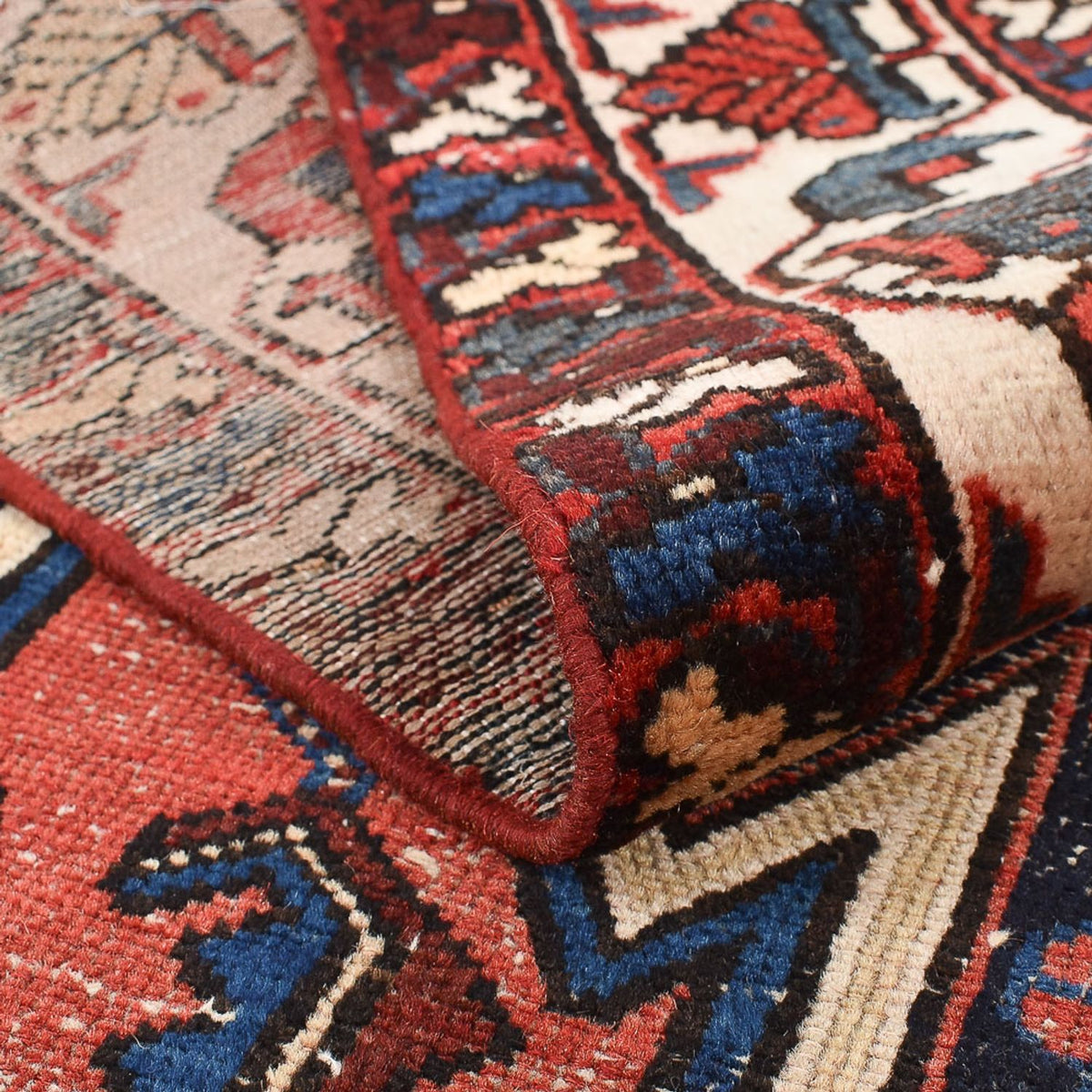 Vintage tapijt - 200 x 128 cm - veelkleurig