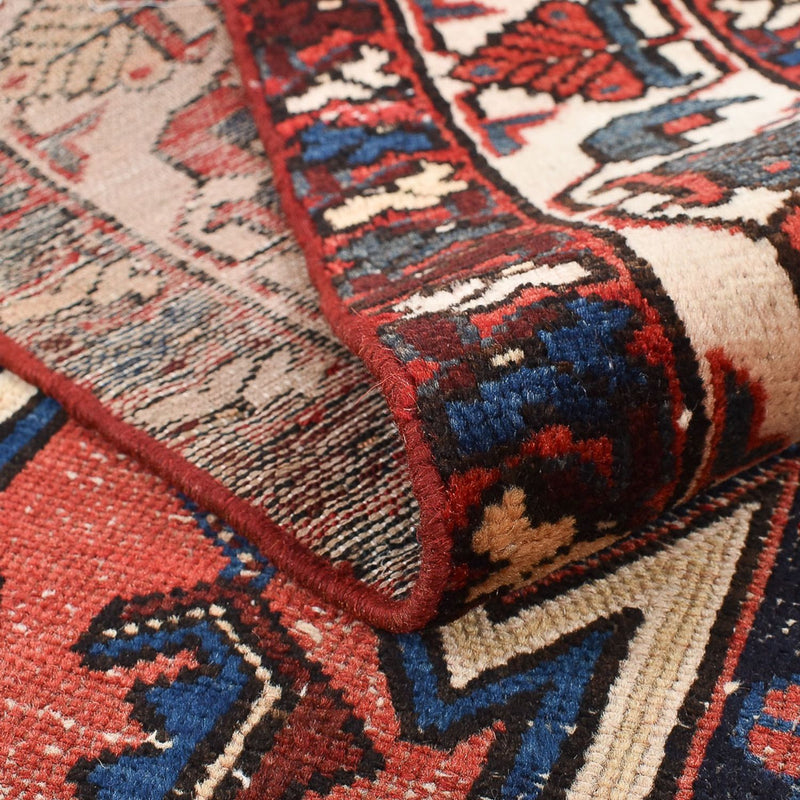 Vintage tapijt - 200 x 128 cm - veelkleurig