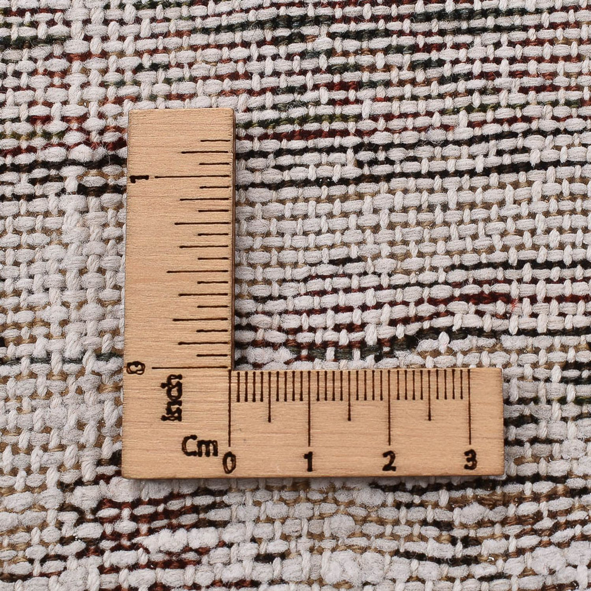 Vintage tapijt - 202 x 150 cm - donker beige