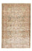 Vintage tapijt - 200 x 130 cm - donker beige