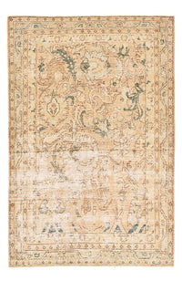 Vintage tapijt - 207 x 132 cm - beige