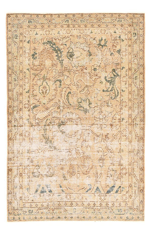 Vintage tapijt - 207 x 132 cm - beige