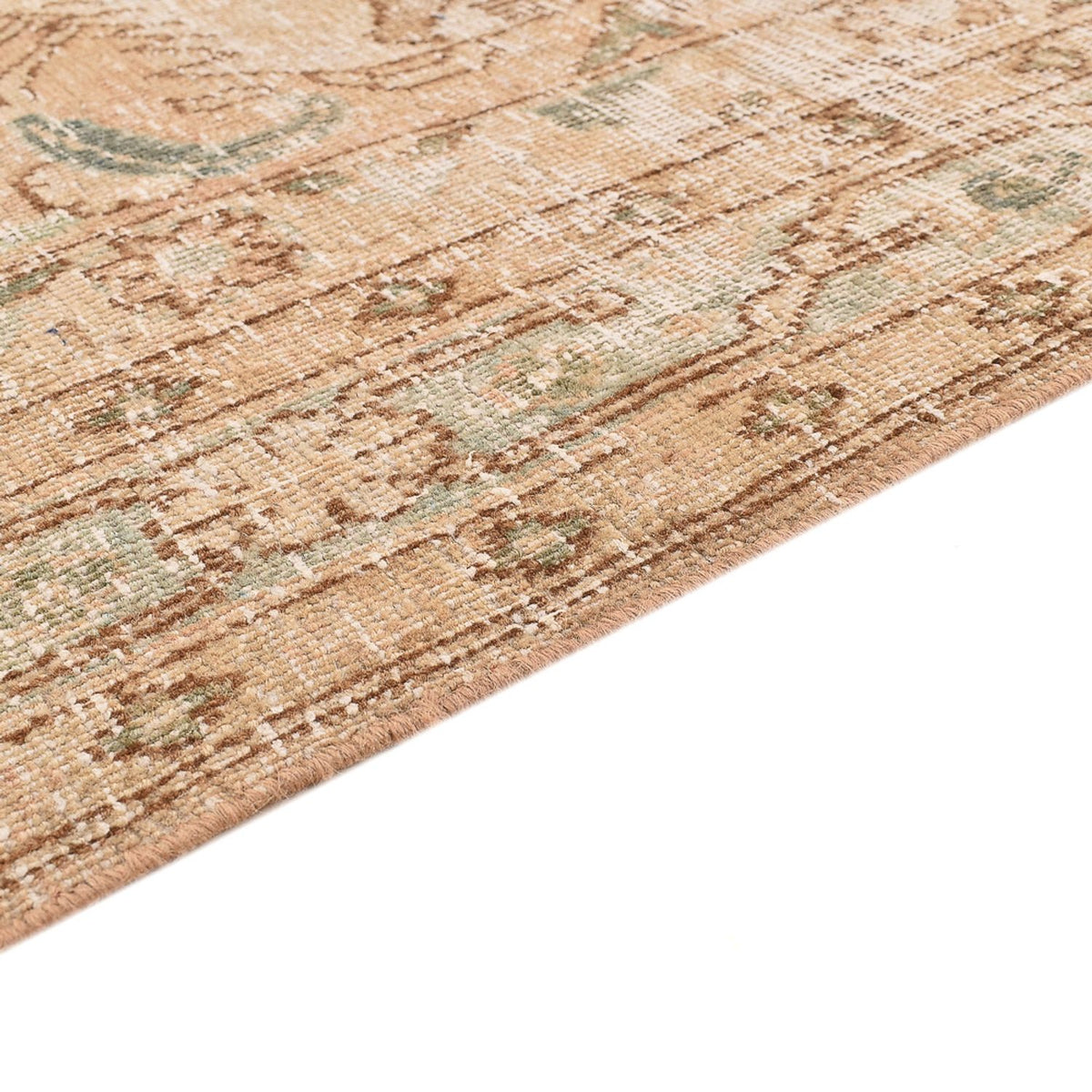 Vintage tapijt - 207 x 132 cm - beige
