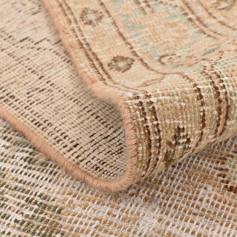 Vintage tapijt - 207 x 132 cm - beige