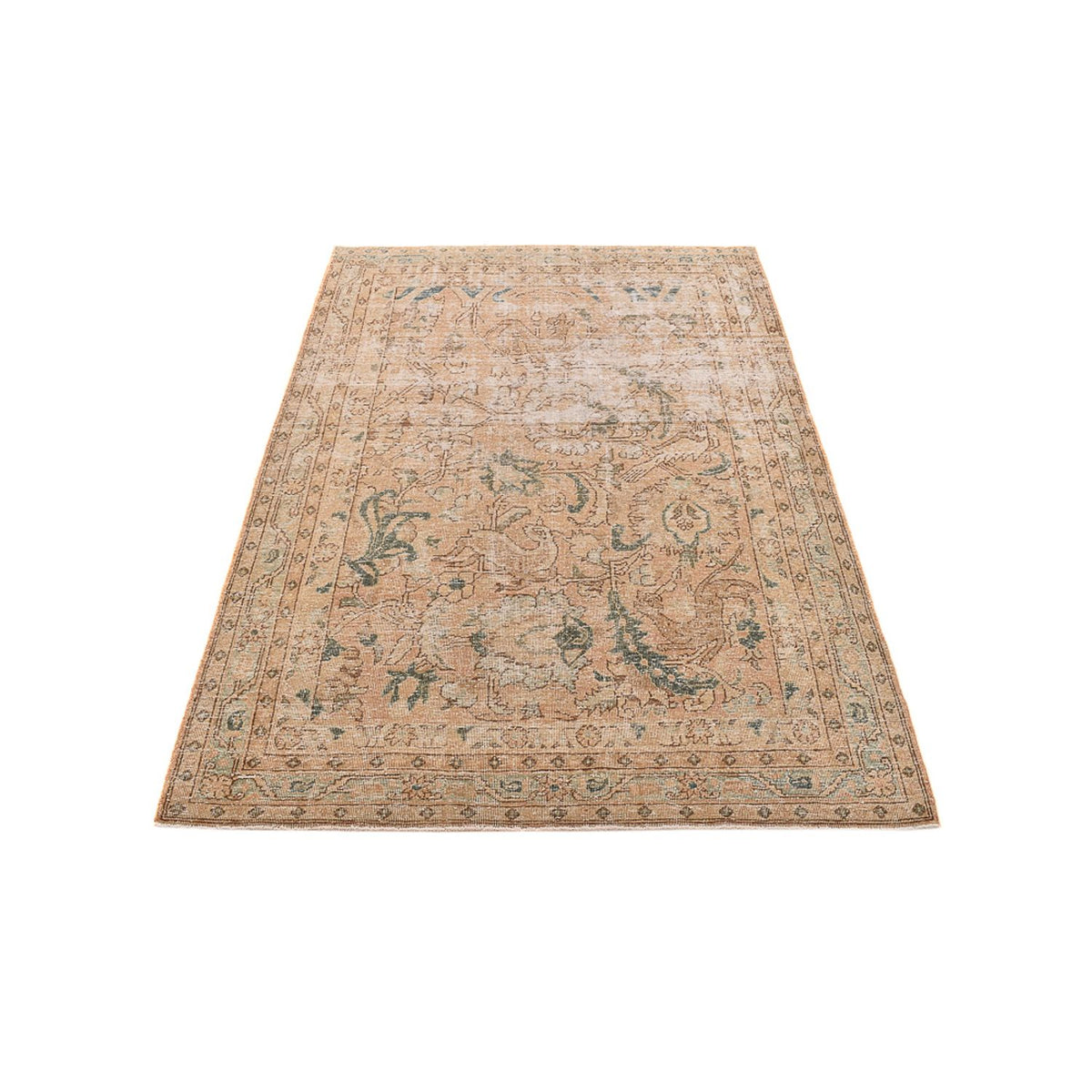 Vintage tapijt - 207 x 132 cm - beige