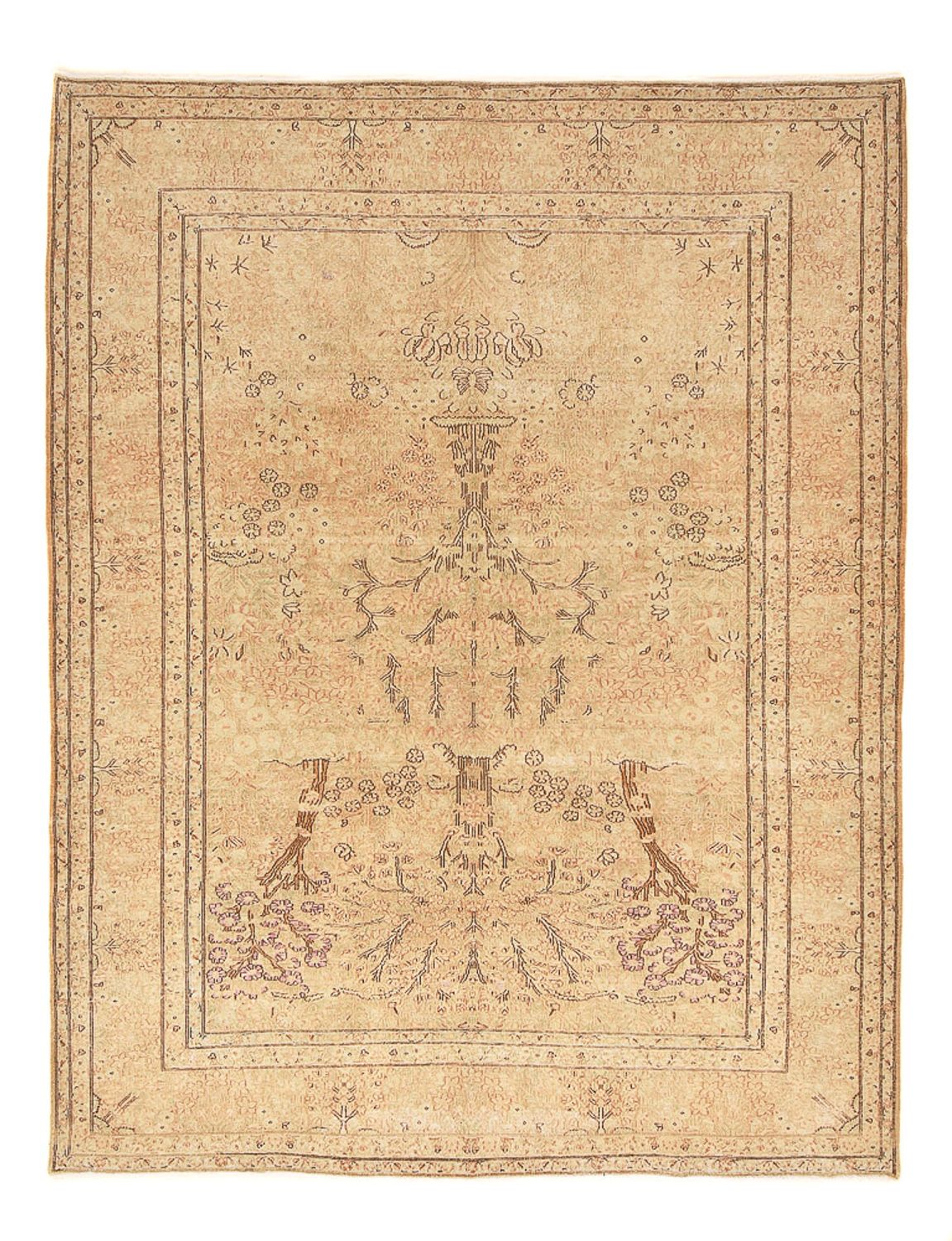 Vintage tapijt - 310 x 245 cm - beige