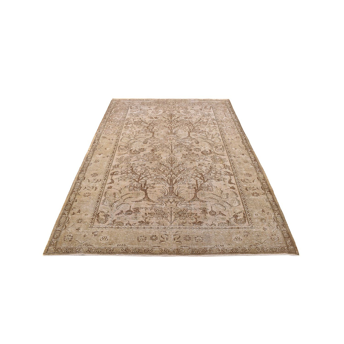 Vintage tapijt - 278 x 190 cm - beige