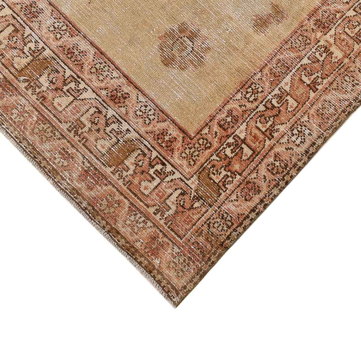 Loper Vintage tapijt - 350 x 136 cm - donker beige